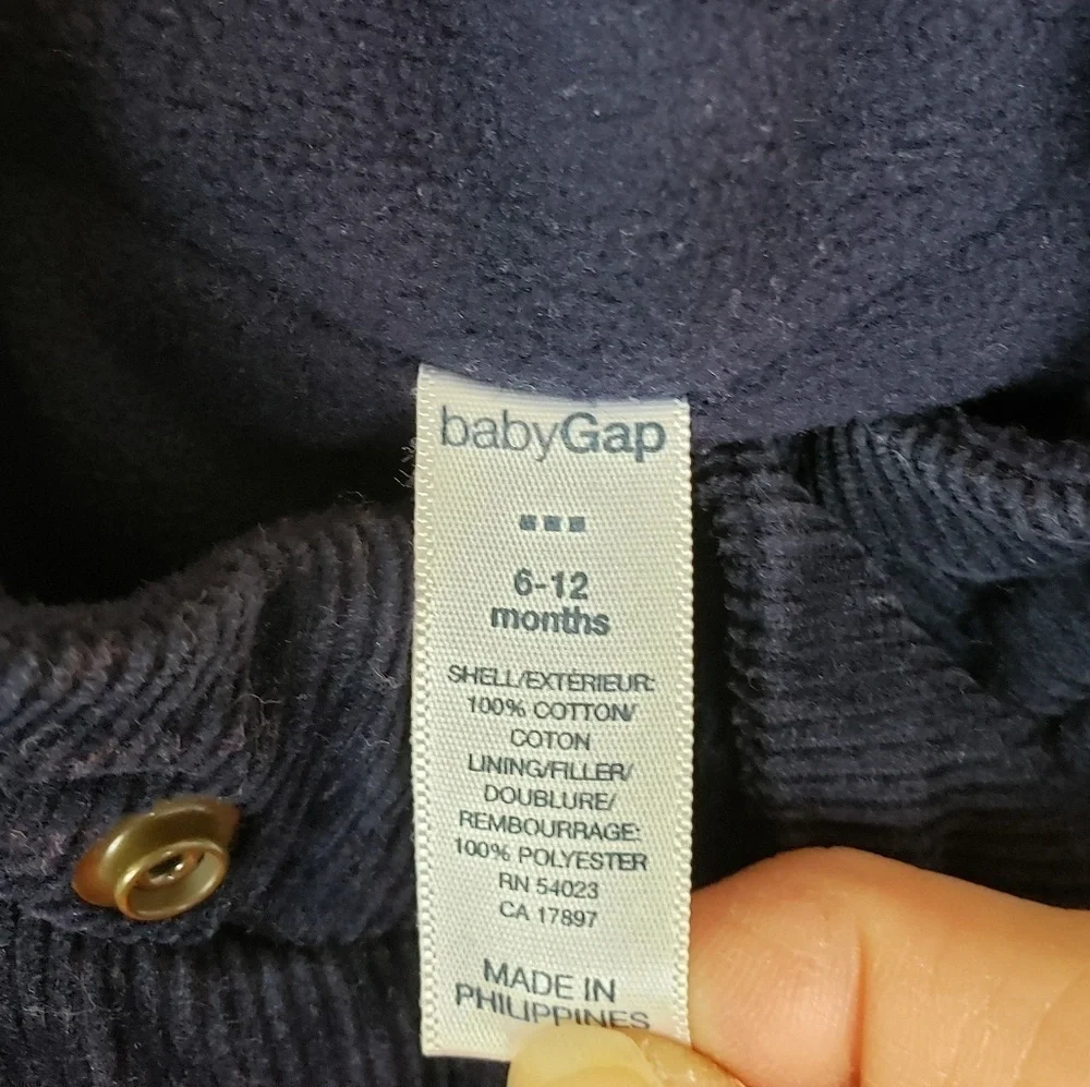 Baby Gap Two Tone Vest 6-12 Months